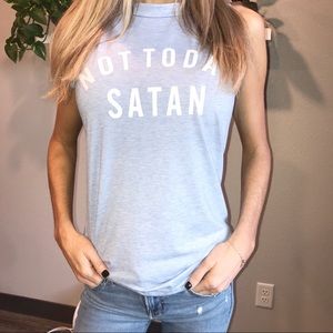 ULTRA SOFT women’s baby blue sleeveless shirt